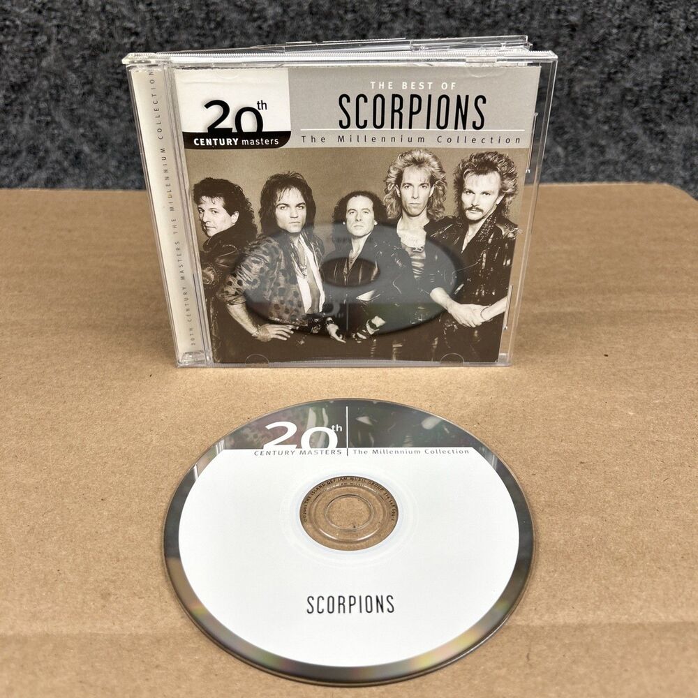 Scorpions the Best of 20th Century Masters Collection 2001 CD Play Tested VG+